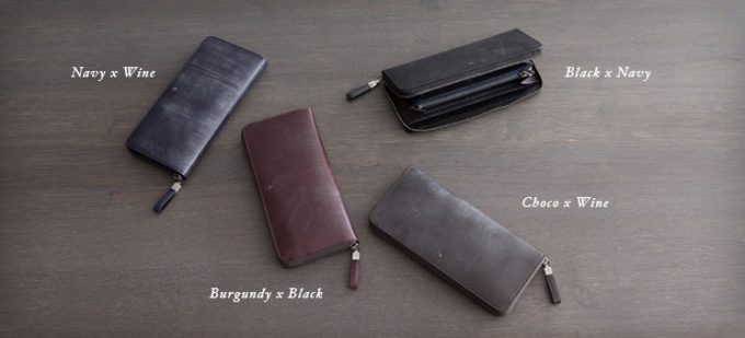 ブライドル長財布のカラー種類