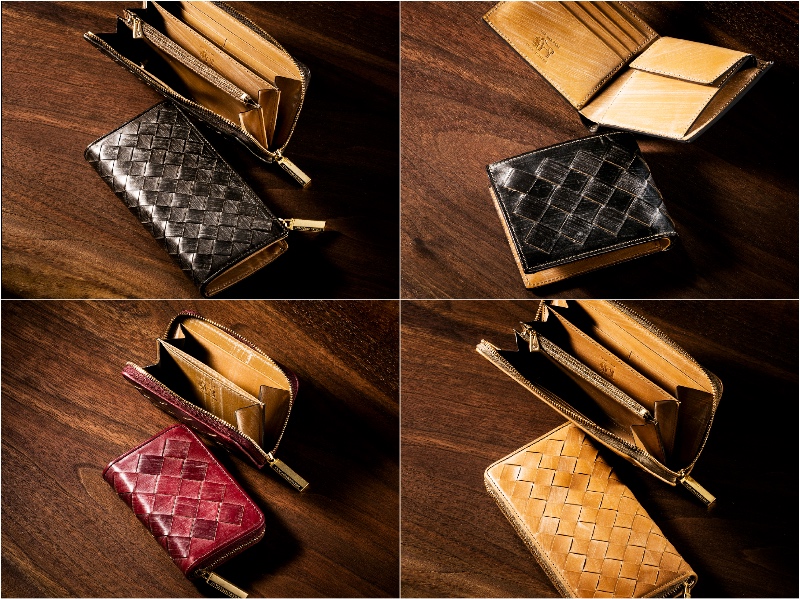 ザオークバークシリーズの各種財布