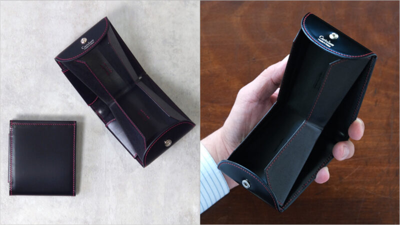 ハンモックウォレットコードバンの各部