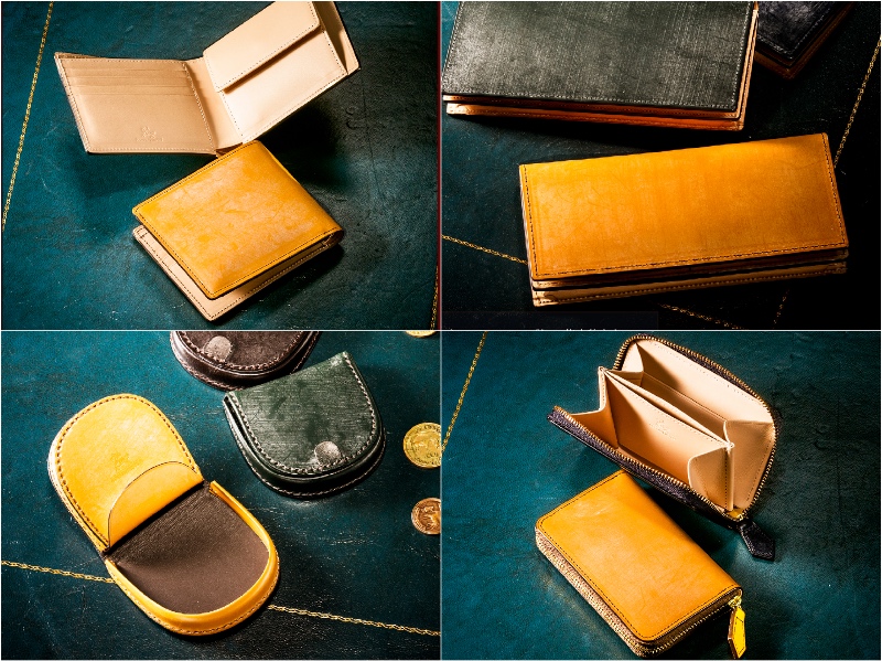 ブライドルシリーズの各種革財布（ロンドンキャメル）