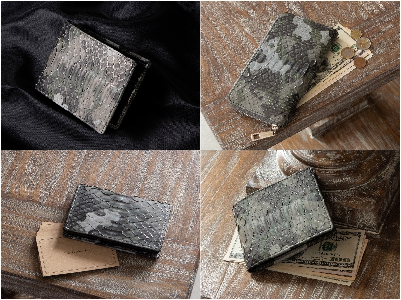 レザック・パイソンシリーズの各種財布