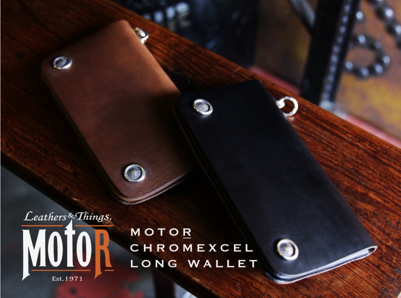 LEATHERS＆THINGS MOTOR・クロムエクセルレザーシリーズの財布