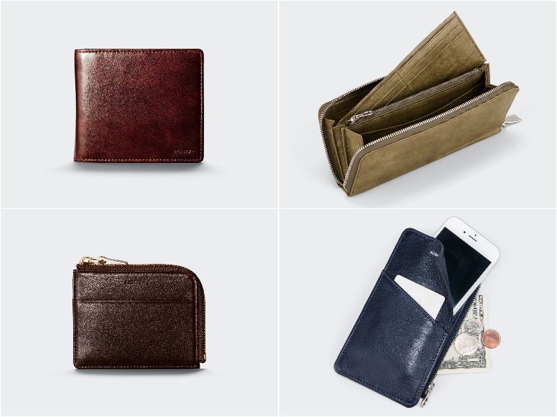 アンティークレザーシリーズの各種革財布