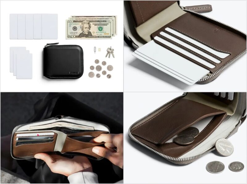 Bellroy・ベルロイジップウォレットプレミアムの各部