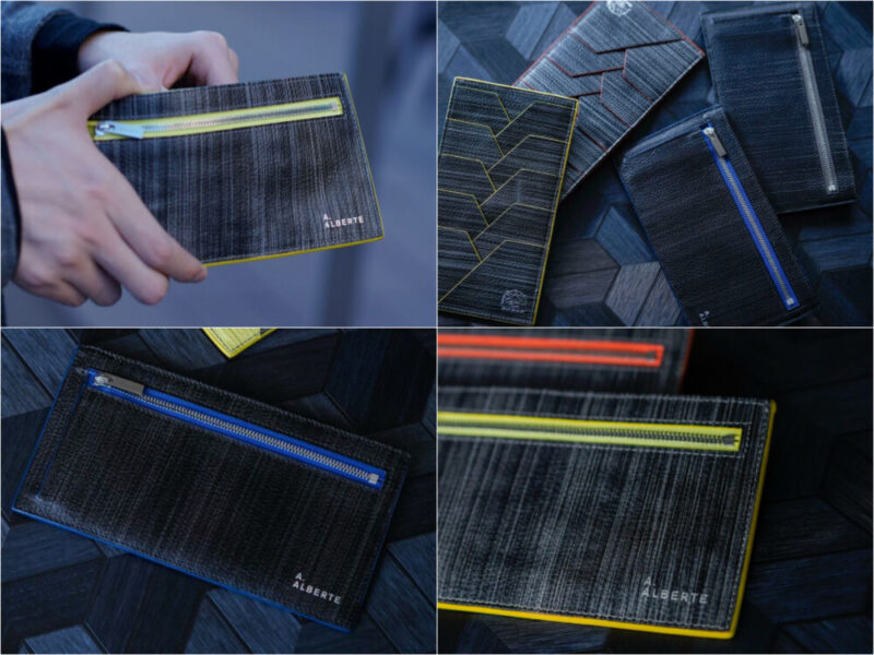 AYS121フラッププレス長財布（厚さ1.0センチ）の各部