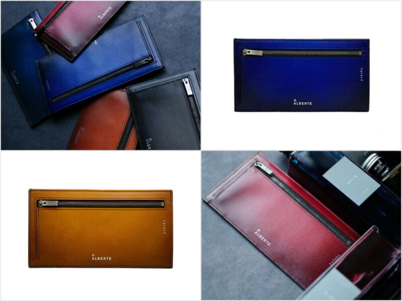 ASP121orASB121フラッププレス長財布（厚さ0.8センチ）の各部