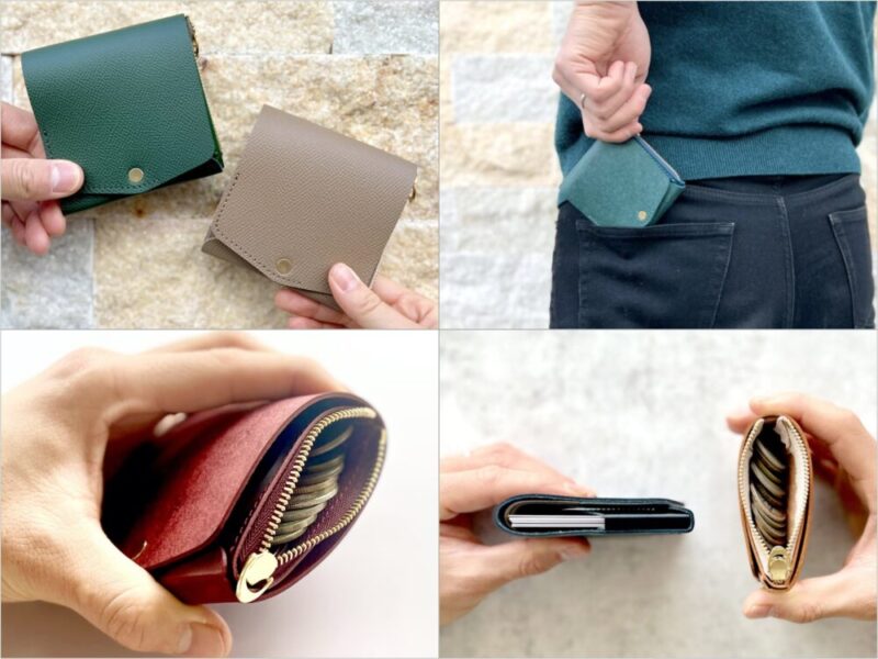 moku・小さく薄い財布SAKU ver.2の各部