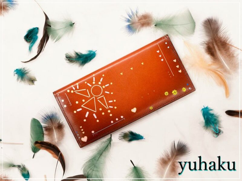 yuhakuの手染め財布