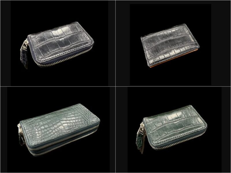 LESAC（レザック）・アリゲーターシリーズの各種財布