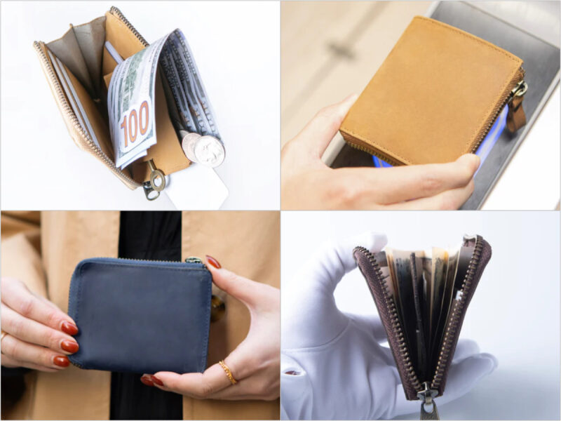 タイディ・L字ショートウォレットTIDY one（ハレルヤ）の各部