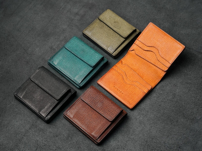 プエブロ・プエブロテキスト二つ折りミニ財布