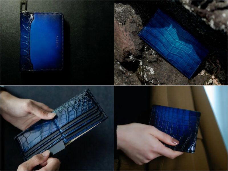 yuhaku(ユハク)のエキゾチックレザー革財布各種