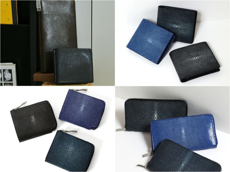 PELLE MORBIDA(ペッレモルビダ)のエキゾチックレザー革財布各種