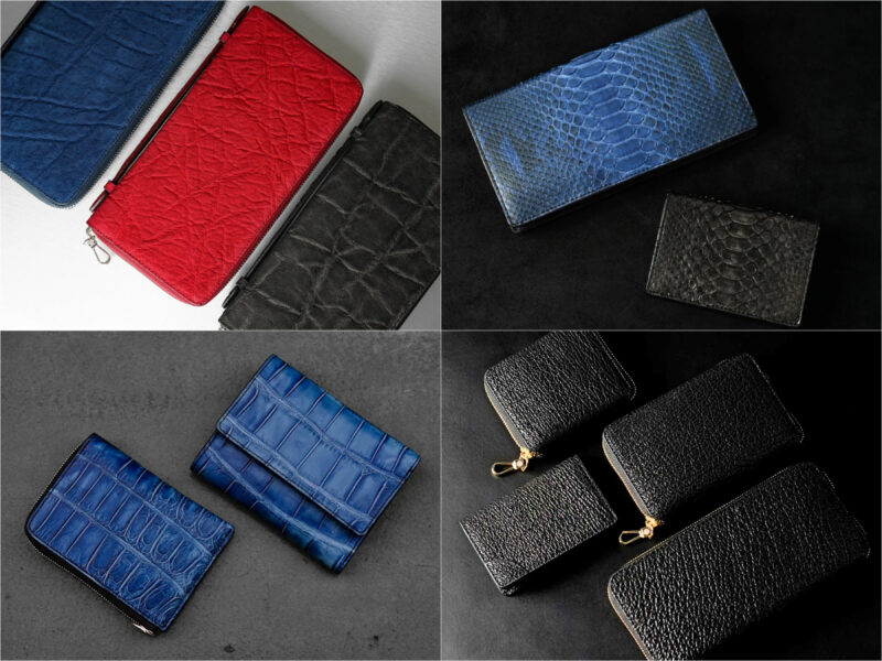 KUBERA9981(クベラ9981)のエキゾチックレザー革財布各種