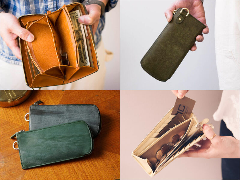 L字ファスナー長財布・ヒップポケットL字ファスナー長財布（ミック）各種