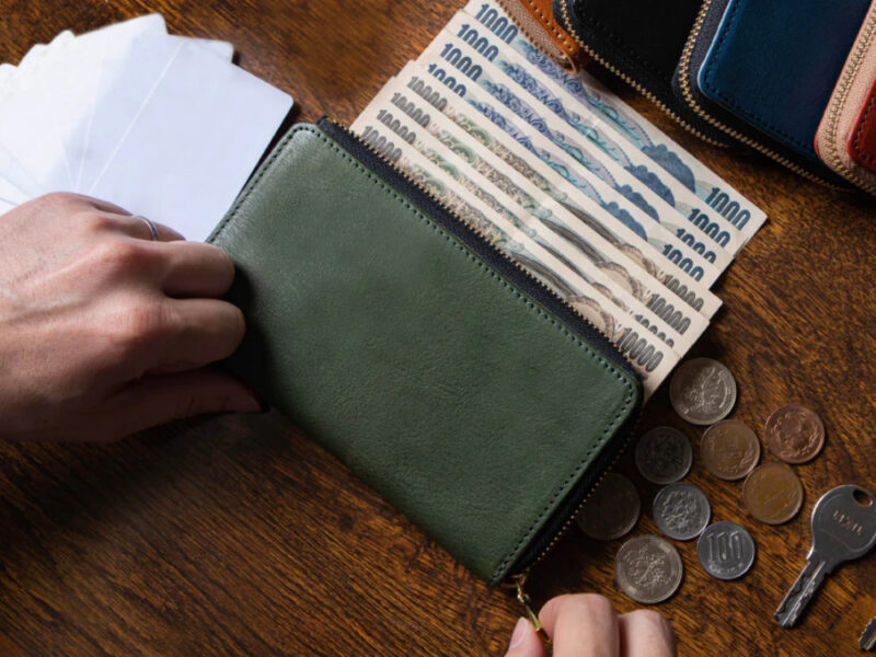 小さい長財布TIDY2.0 L字ファスナー長財布（Hallelujah・JAPAN FACTORY）