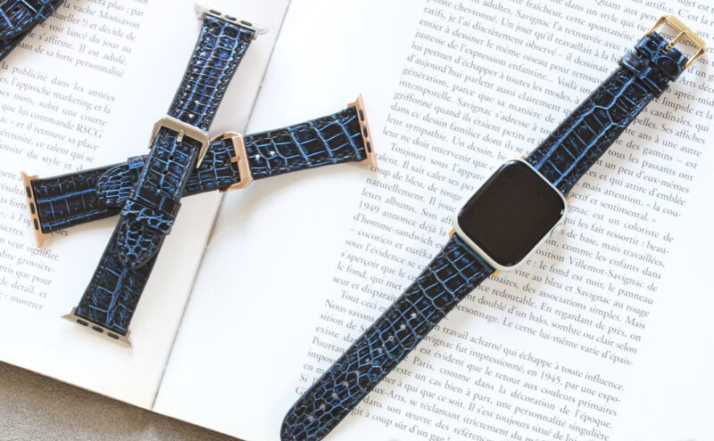 ナイルクロコダイル・アップルウォッチバンド