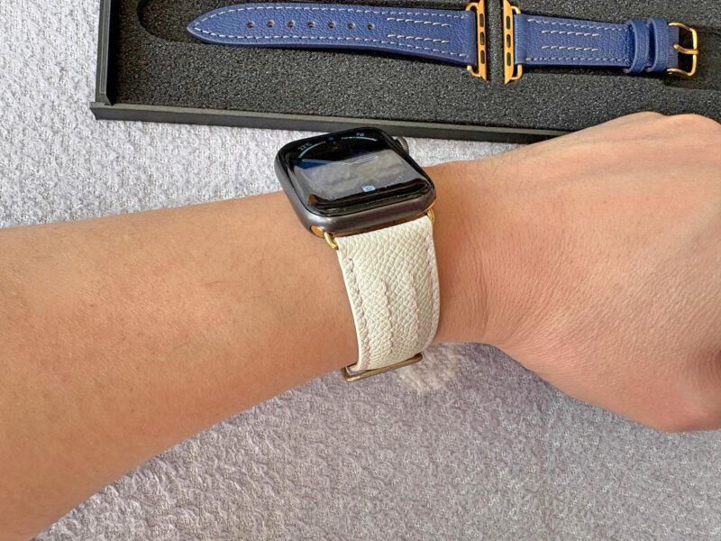 カーフレザーのAppleWatchバンド