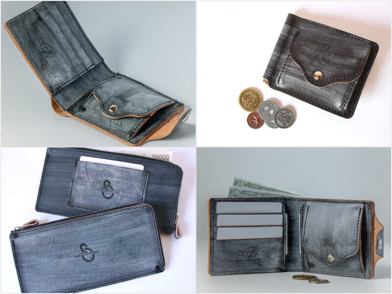 ラストドリップデザインズ・ 蝋引き革ブライドルレザーシリーズの各種財布