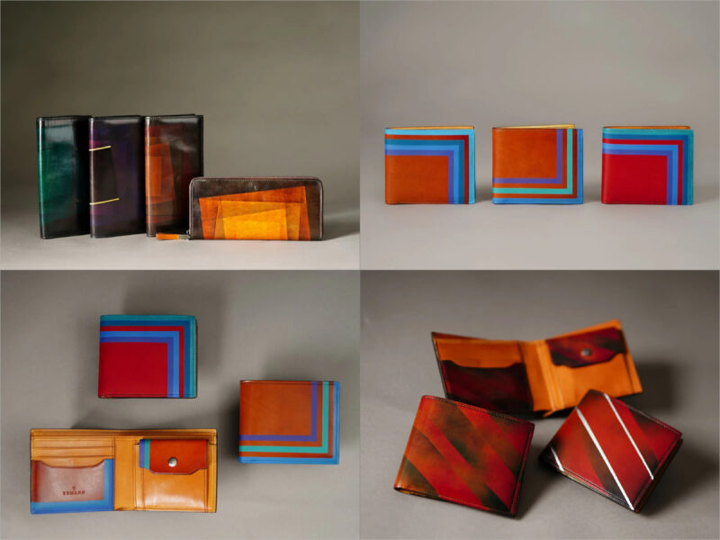 1点染めシリーズの各種財布