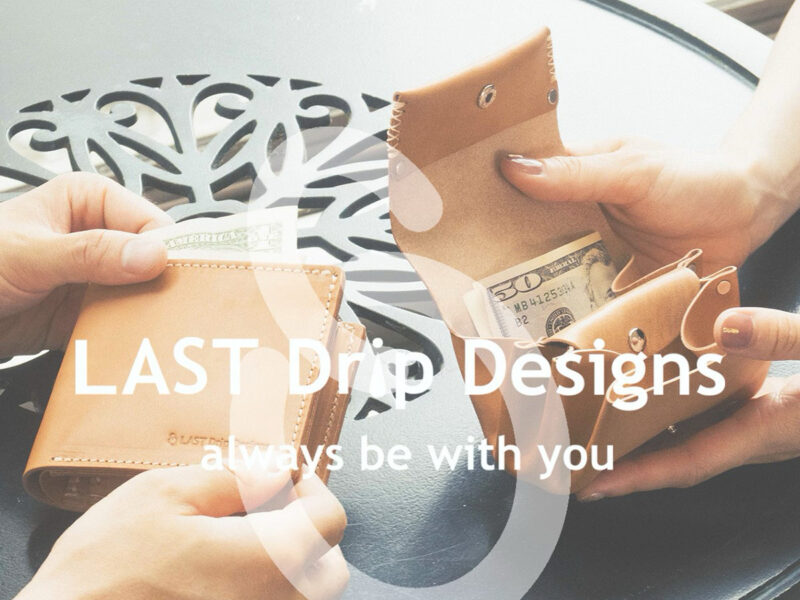 LAST Drip Designs（ラストドリップデザインズ）の革製品の写真（抜粋）