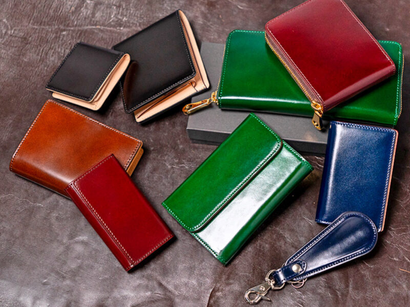 CIMABUE（チマブエ）・アニリン染めコードバンシリーズの革財布