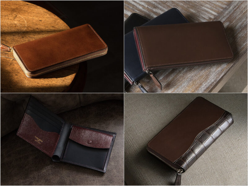 Crevaleathco（クレバレスコ）の各種革財布