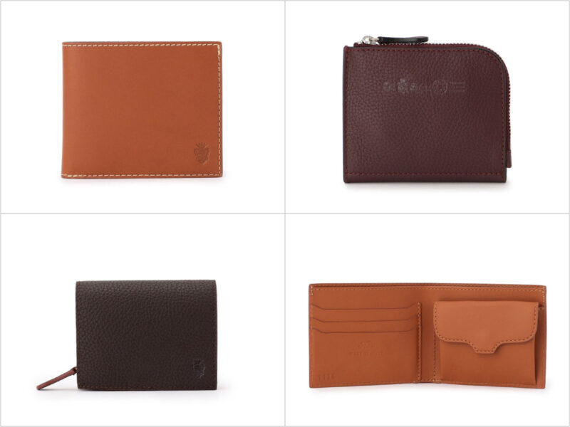 Felisi（フェリージ）のブラウン系の各種革財布