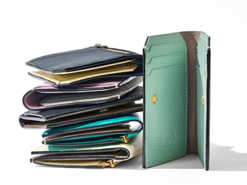 L’arcobaleno（ラルコバレーノ）・ゴートレザー財布コレクション