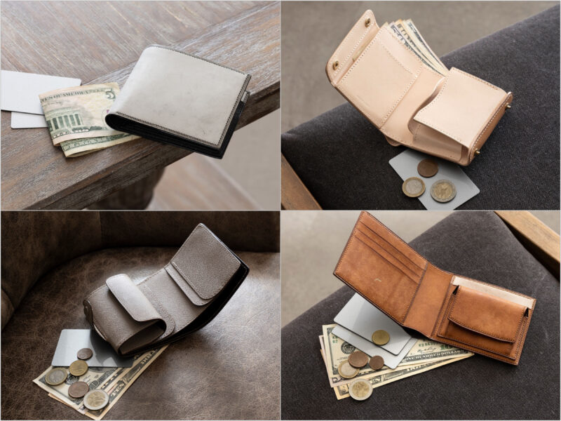 Mens Leather Store（メンズレザーストア）・各種職人仕立ての二つ折り財布