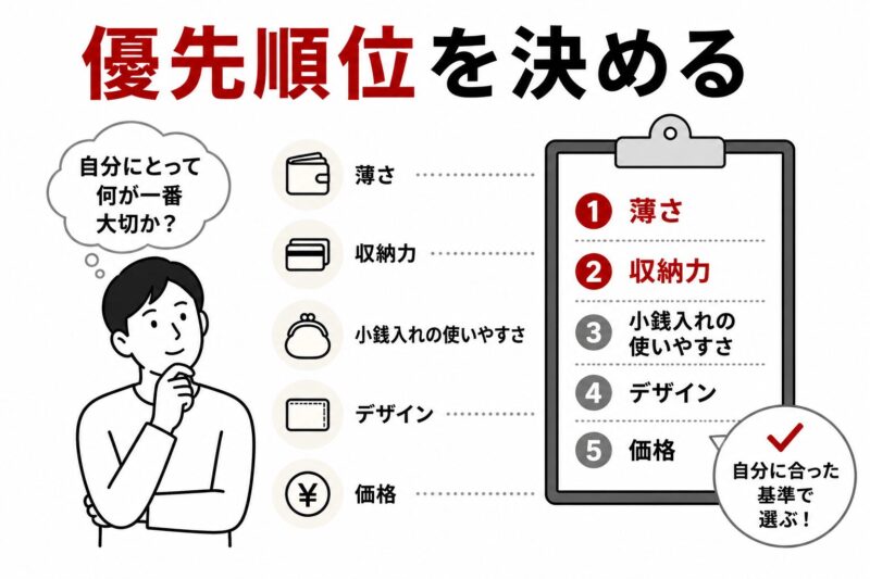 優先順位を決める