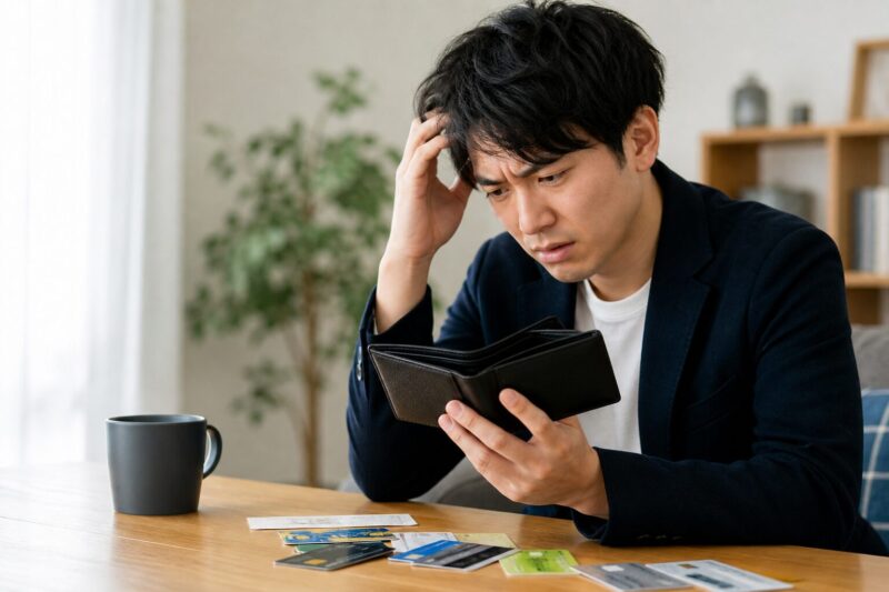 財布選びで悩んでいる人