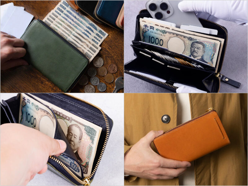 Hallelujah（ハレルヤ）・小さい長財布 TIDY2.0 L字ファスナー長財布Collectionの各写真