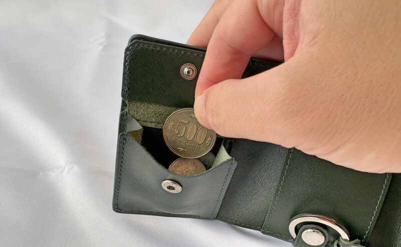 LIFEPOCKETキーウォレットミニの小銭入れ