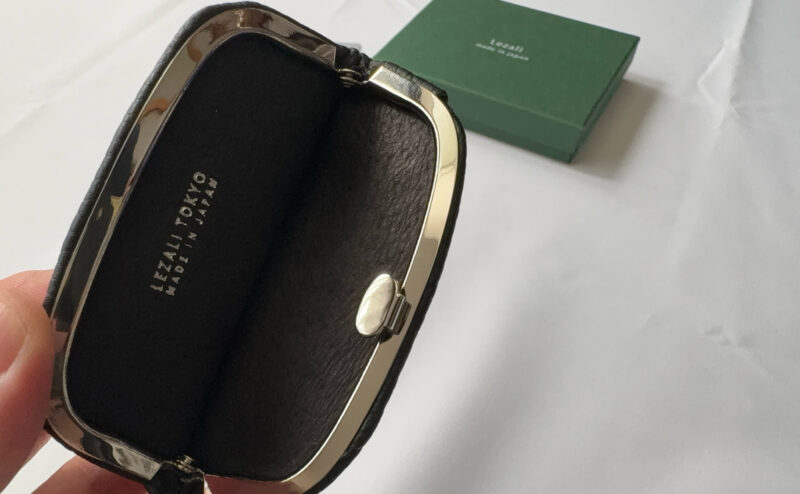 BR516/ Clickcoin Case L（著者所有品）の内装ピッグスキン