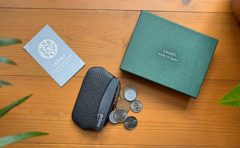 レザリの箱とカードとBR516/ Clickcoin Case L（著者所有品）
