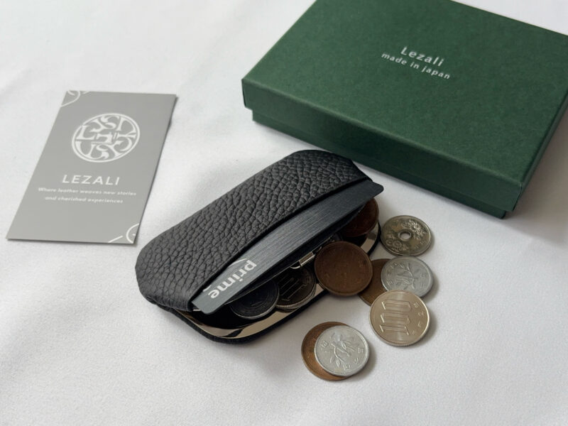 LEZALI（レザリ）の押し口財布「Clickcoin Case」（著者所有品）